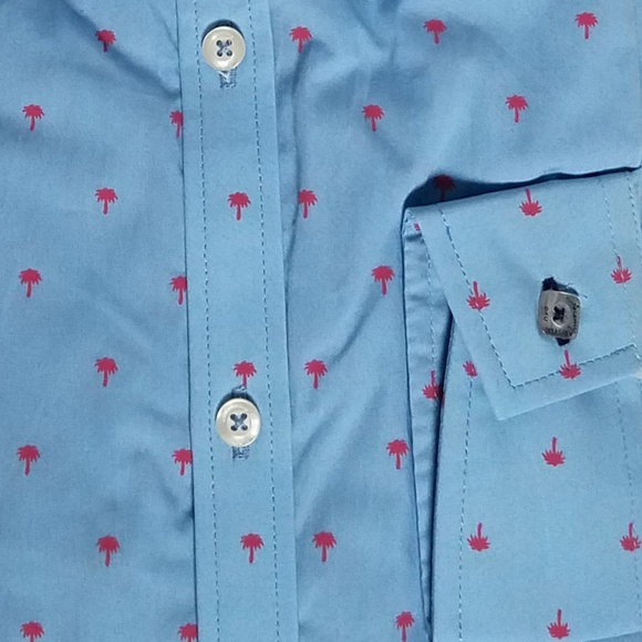 Jeremy Argyle Nyc Light Blue Shirt, Large - Picture 4 of 5